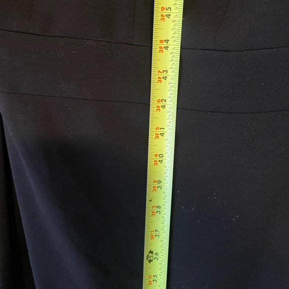 Floor Length Black Halter Formal Dress by Dress the Population: Med. Worn once - Picture 4 of 5